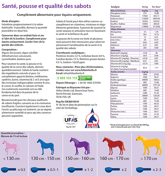 Hooves & Health - Biotin 2kg